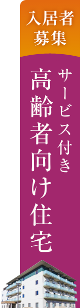 サービス付高齢者向け住宅 入居者募集